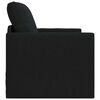 vidaXL Folding Sofa Bed 61cm Black Fabric