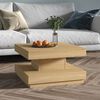 vidaXL Coffee Table Light Brown 60x60x35 cm MDF