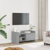 vidaXL TV Cabinet Grey Sonoma 80x35x40 cm Engineered Wood