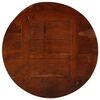 vidaXL Table Top &Oslash; 50x3.8 cm Round Solid Wood Reclaimed