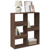 vidaXL Room Divider Brown Oak 100x33x115 cm Engineered Wood