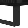 vidaXL Coffee Table Black oak 60 x 50 x 40 cm Engineered wood