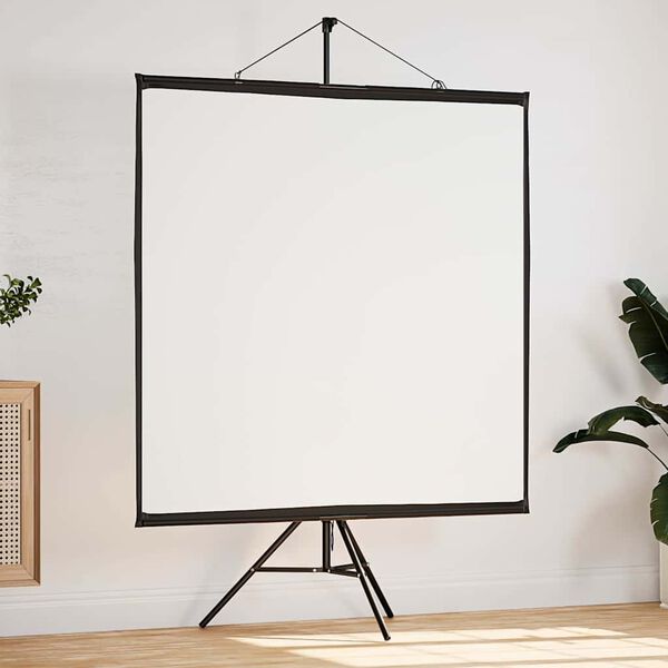 vidaXL Projection Screen with Tripod 81 Inch 1:1