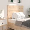 vidaXL Headboard 106x4x100 cm Solid Wood Pine