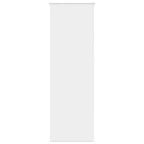 vidaXL Roller Blind Blackout White 70x230 cm Fabric Width 65.7 cm Polyester
