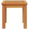vidaXL Side Table Oil Natural 35 x 35 x 34 cm Solid Acacia Wood