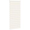 vidaXL Zebra Blind Marble Beige 110x230 cm Fabric Width 105.9 cm Polyester