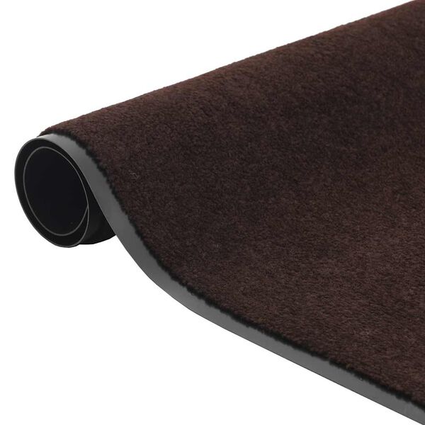 vidaXL Doormat Brown 90x150 cm