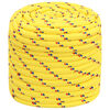 vidaXL Multipurpose Utility Rope 18 mm 25 m Yellow PP 1995 kg Max Load