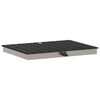 vidaXL Garden Floor Shower WPC and Stainless Steel 201 Anthracite