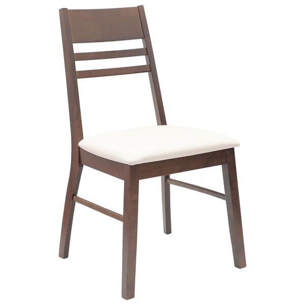 vidaXL Dining Chairs 2 pcs Light Brown 43 x 54 x 89 cm