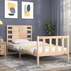 vidaXL Bed Frame without Mattress 90x200 cm Solid Wood Pine
