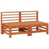 vidaXL Garden Lounge Set 7 pcs Wax Brown Solid Pine Wood