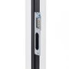 vidaXL Front Door White 90x200 cm Aluminium