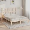 vidaXL Bed Frame without Mattress Solid Wood 120x200 cm