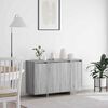 vidaXL Sideboard Grey sonoma 120 x 41 x 75 cm Engineered wood