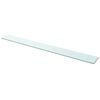 vidaXL Shelf Panel Glass Clear 110x12 cm
