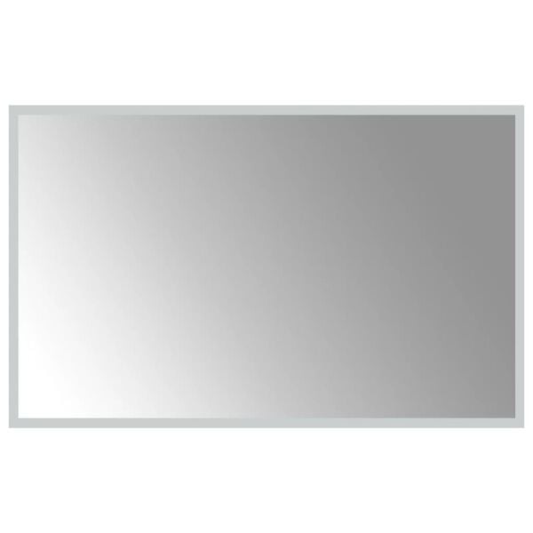 vidaXL LED Bathroom Mirror 80x50 cm