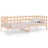 vidaXL Day Bed without Mattress 90x190 cm Single Solid Wood Pine
