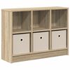 vidaXL Sideboard with Drawer Sonoma Oak 73.5 x 22.5 x 53.5 cm