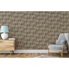 DUTCH WALLCOVERINGS Wallpaper Galactic Brown and White