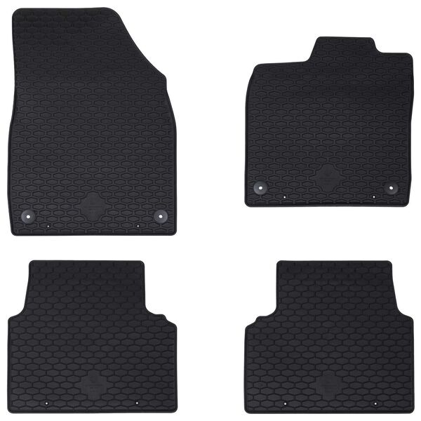 vidaXL Car Mat 4 pcs Black suitable for VW ID.3 2019- Rubber