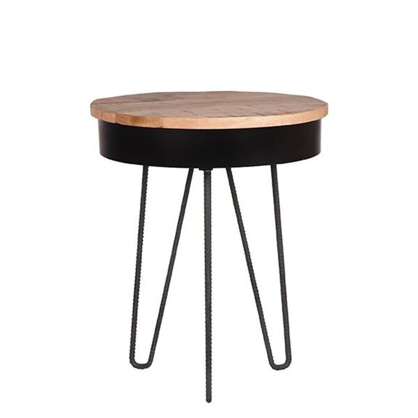LABEL51 Corner Table Saria 44x53 cm Black