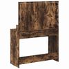 vidaXL Dressing Table Smoked Oak 100 x 41 x 135 cm Engineered Wood