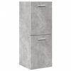 vidaXL 5 Piece Bathroom Furniture Set Concrete Grey Engineered Wood