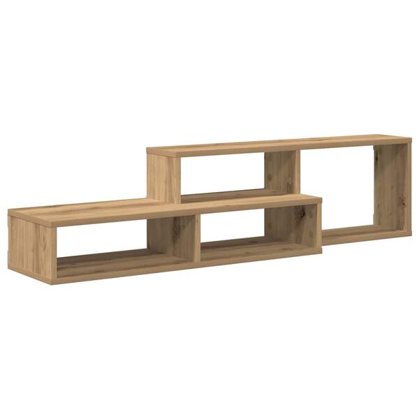 vidaXL Wall TV Stand 120 x 25 x 28.5 cm Engineered Wood