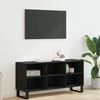 vidaXL TV Cabinet Black Oak 103.5 x 30 x 50 cm Engineered Wood