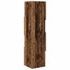 vidaXL Corner Cabinet Old Wood 25.5x25x102cm Engineered Wood