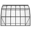 vidaXL Greenhouse with Base Frame Anthracite 9.53 m&sup2; Aluminium