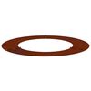 vidaXL suitable for Flat Tree Rings 5 pcs Brown &Oslash;50 / 80 cm
