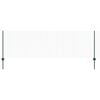 vidaXL Euro Fence with Post 25 x 0.8 m PVC-Coated Steel Green Mesh