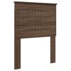 vidaXL Headboard Brown Oak Engineered wood