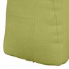 vidaXL Back Pillow Light Green 45 x 24 x 50 cm Fabric
