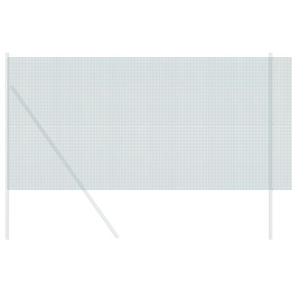 vidaXL Welded Wire Fence Green 1.4 x 25 m Steel