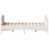 vidaXL Bed Frame without Mattress White 160x200 cm Solid Wood Pine