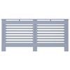 vidaXL Radiator Cover Anthracite 172x19x81.5 cm MDF