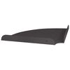 vidaXL Corner Floating Shelf with Shelf 2 pcs Black 24 x 24 x 2 cm