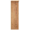 vidaXL Wardrobe 80x50x171.5 cm Solid Pine Panama Range