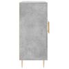 vidaXL Sideboard Concrete Grey 90x34x80 cm Engineered Wood