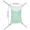 vidaXL Hay Nets 2 pcs Rectangular 0.9x1.5 m PP