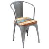 vidaXL Dining Chairs 6 pcs Solid Reclaimed Wood