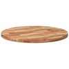 vidaXL Table Top Round &Oslash;90x4 cm Solid Wood Acacia
