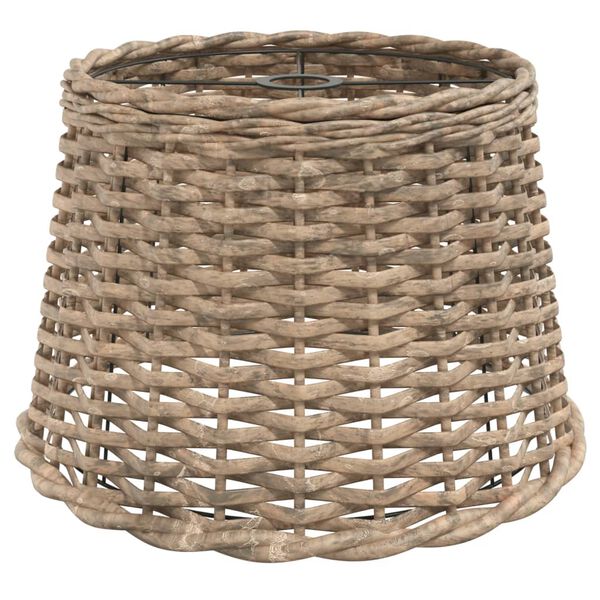 vidaXL Ceiling Lamp Shade Brown &Oslash;40x26 cm Wicker