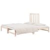 vidaXL Pull-out Day Bed without Mattress 2x(90x190) cm