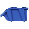 vidaXL 250 pcs Stackable Storage Bins 103x165x76 mm Blue