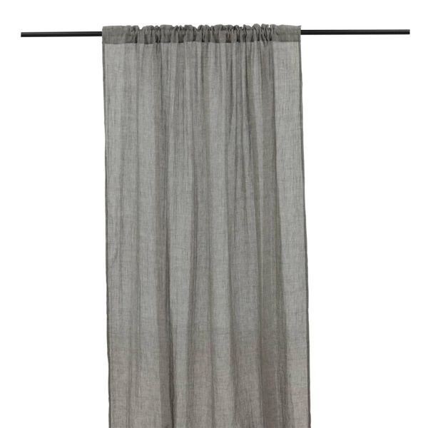Venture Home Curtain Elena 240x135 cm Polyester Dark Grey